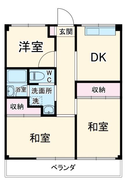 静岡中央マンションの間取り