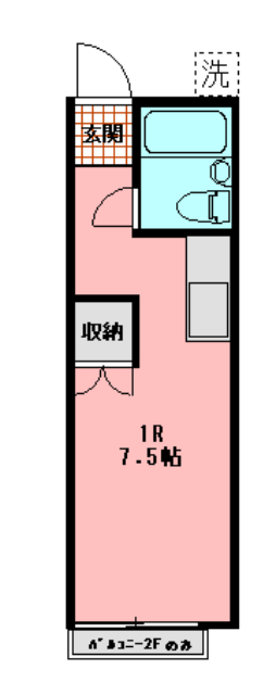 【セレッソ笠間の間取り】