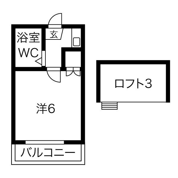 愛知県名古屋市緑区曽根２（アパート）の賃貸物件の間取り