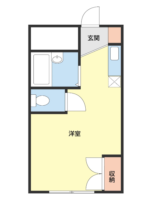 ローズ本町の間取り