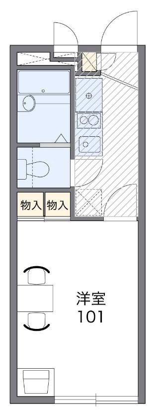 青梅市新町のマンションの間取り