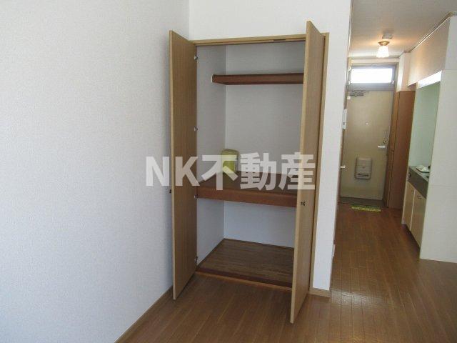 収納　収納があります