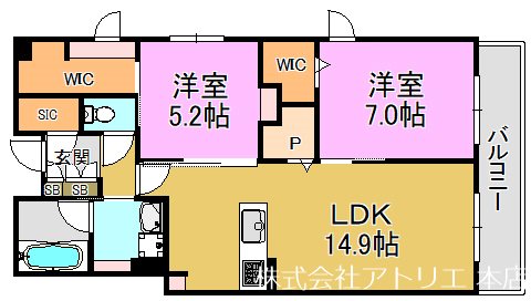 シエクルの間取り