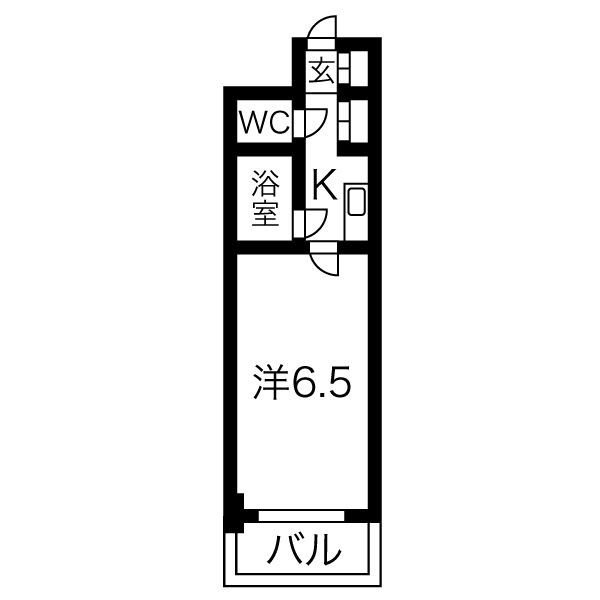 ヴィラリビエール堺の間取り