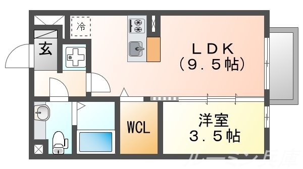 ローズガーデンの間取り