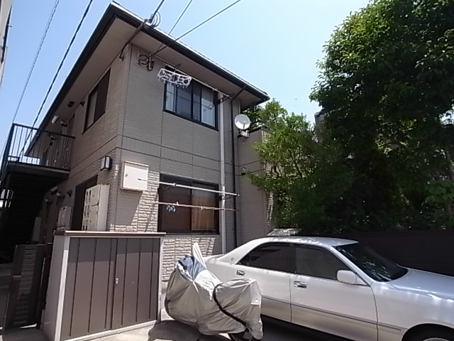 神戸市垂水区中道のアパートの建物外観