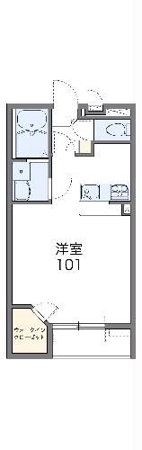 レオネクストフルールカレンの間取り