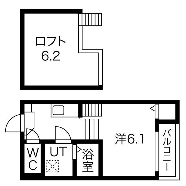 ルミエールHSの間取り