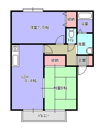 サンフラワーの間取り