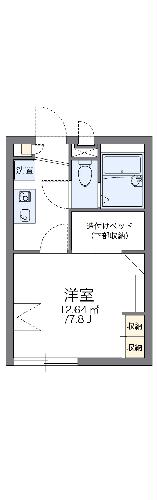 レオパレスＳＡＳＡＫＡの間取り