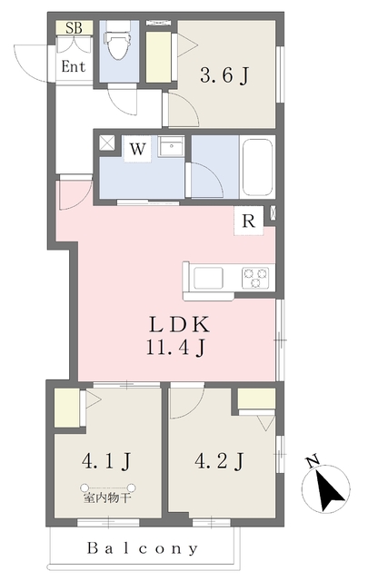 ＯＤＡＹＡＫＡ　ＭＡＩＳＯＮの間取り