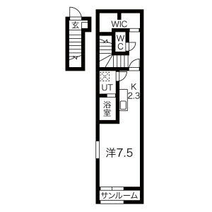 エレファントIIの間取り