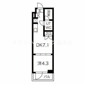 大田区上池台のマンションの間取り