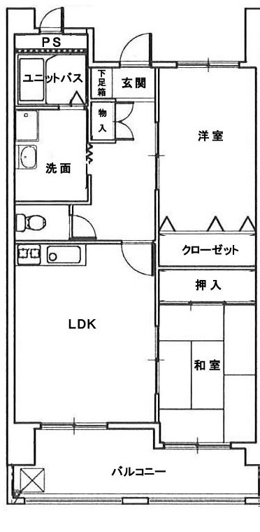 アビリティ東本町の間取り