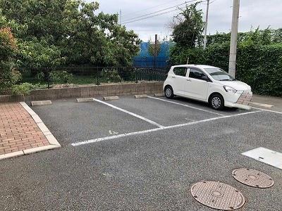 【レオパレス平作の駐車場】