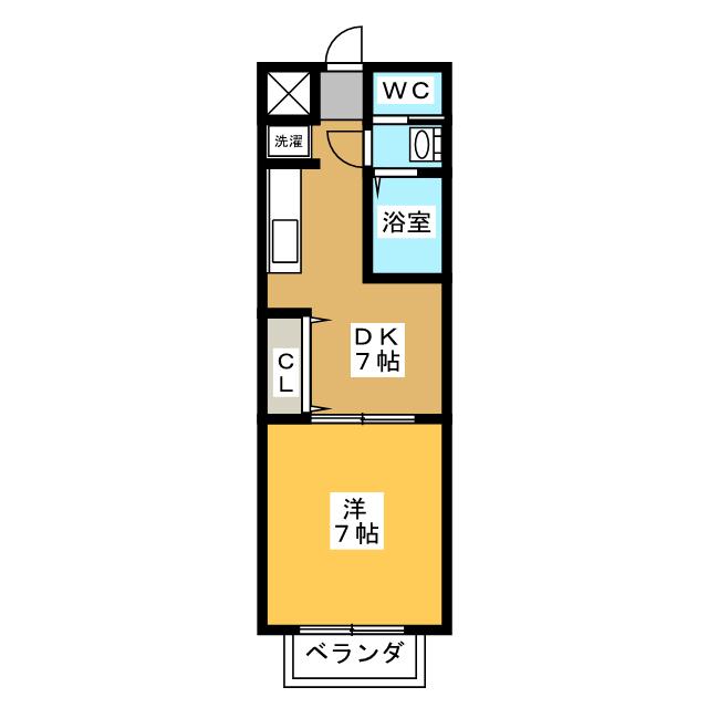 サンフェスタ入会の間取り