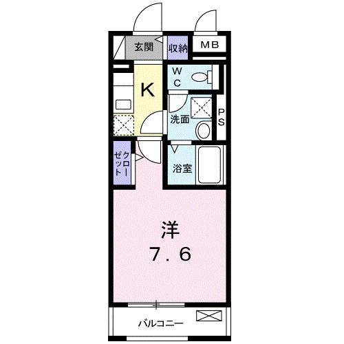 ヴィラージュ柴又の間取り