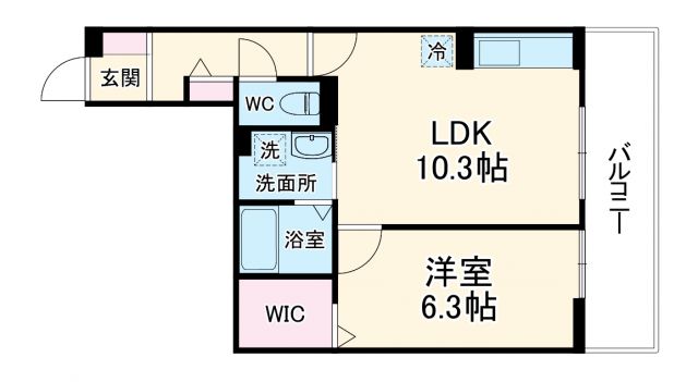 ノーブルヴィラ宮原の間取り