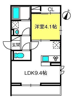 ディール北浦和IIの間取り