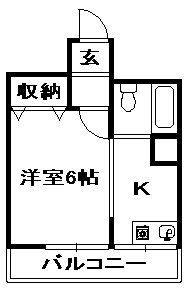 ファミーユ三田の間取り