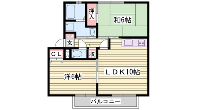 グランパルク福島の間取り