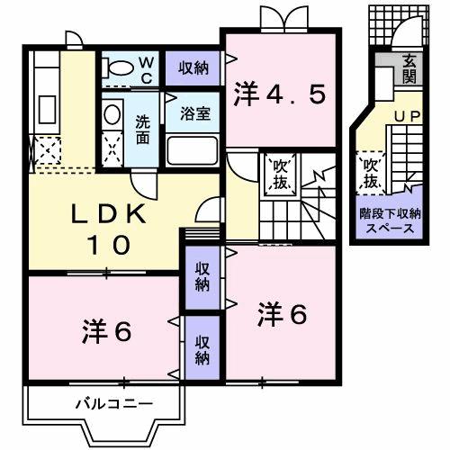 グランシャリオ　トムの間取り