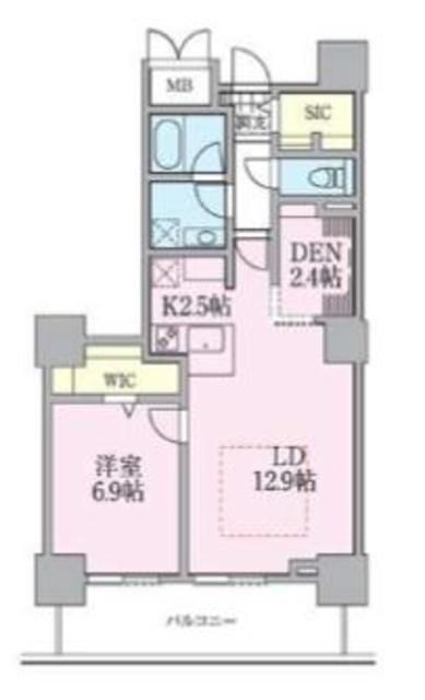 ロイヤルパークスタワー南千住の間取り