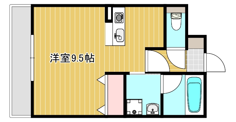 MBレジデンスの間取り