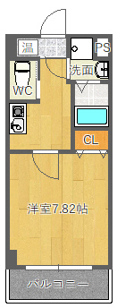 レインボーハイムIIの間取り