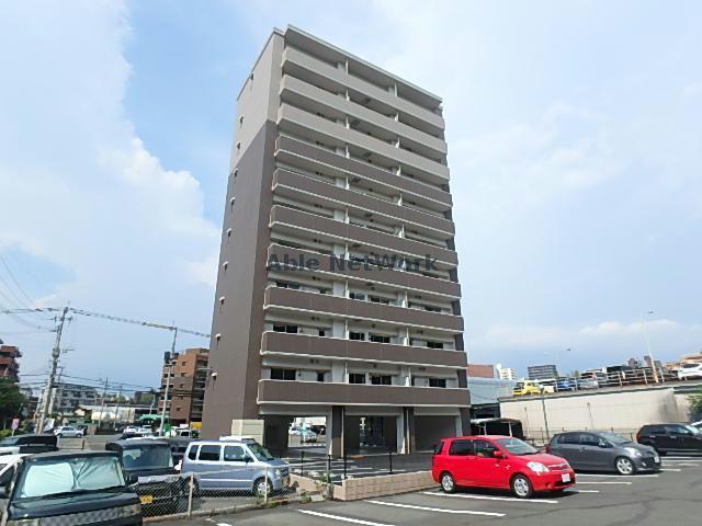 熊本市西区上熊本のマンションの建物外観