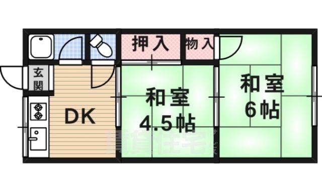 第2山野文化の間取り