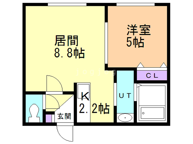 レジナス澄川の間取り