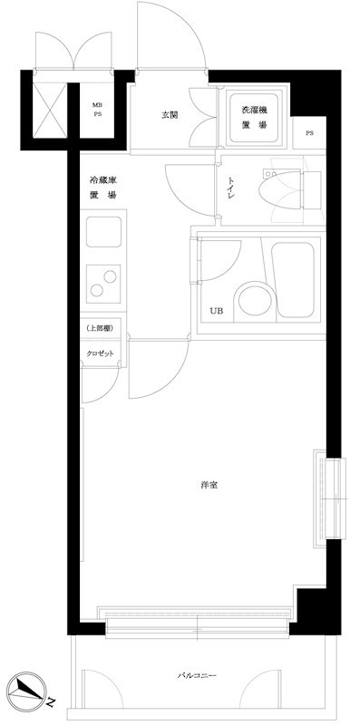 【ルーブル目黒洗足の間取り】