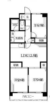 その他　全居室収納付きの３ＬＤＫです。