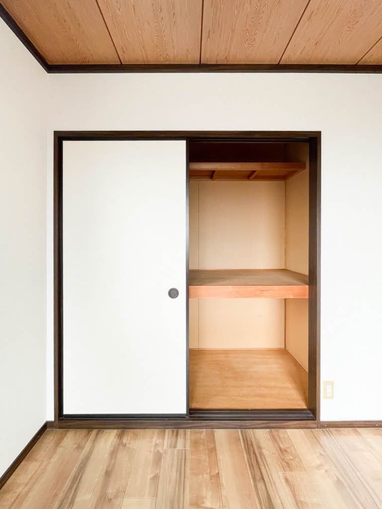 収納　押し入れです。