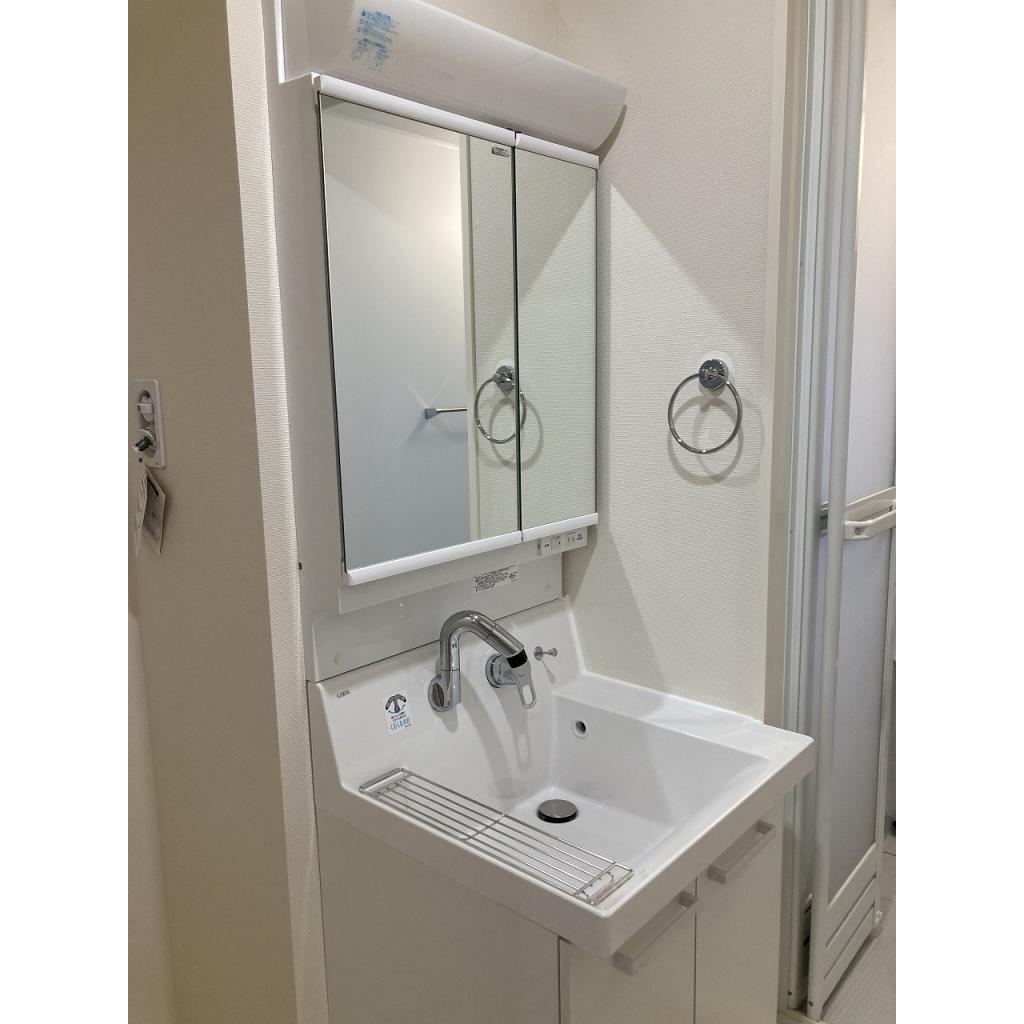 洗面設備　洗面所です