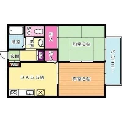 IT丸町の間取り写真
