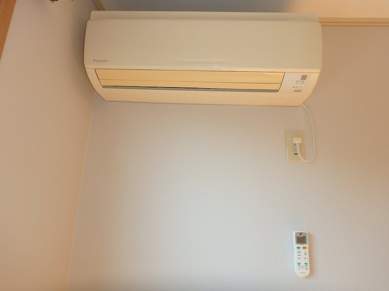 その他設備　快適に過ごせるエアコン付き