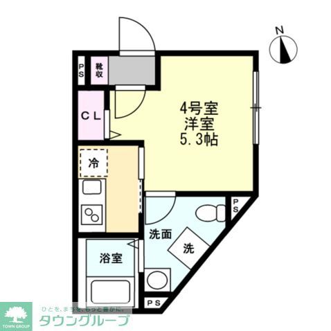 伊勢町アパートの間取り写真