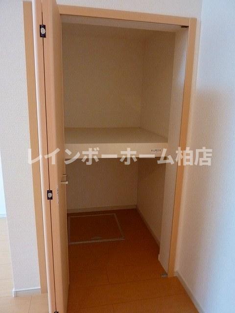 収納　収納があります