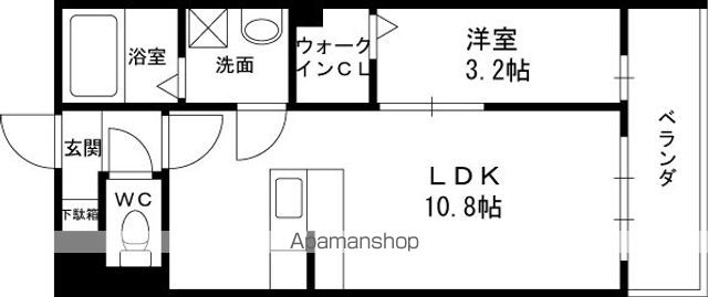 阪急神戸線 塚口駅 徒歩8分 3階建 築19年の間取り写真