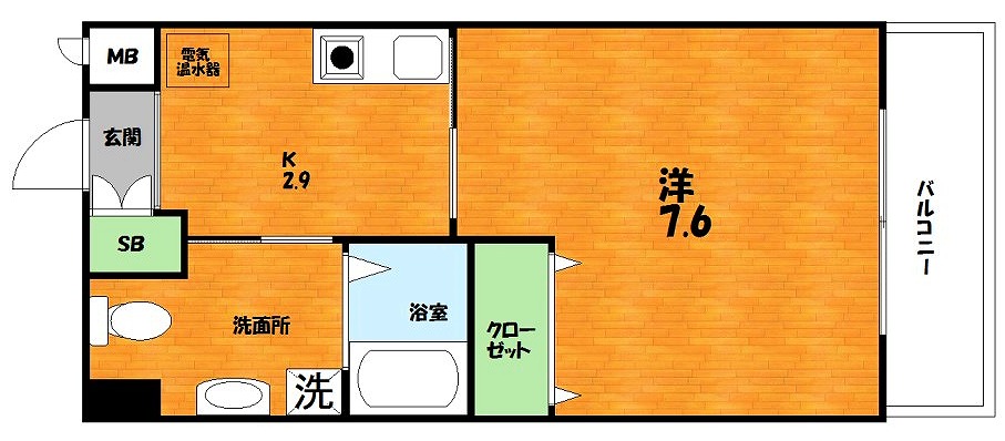 ヴァレーゼの間取り