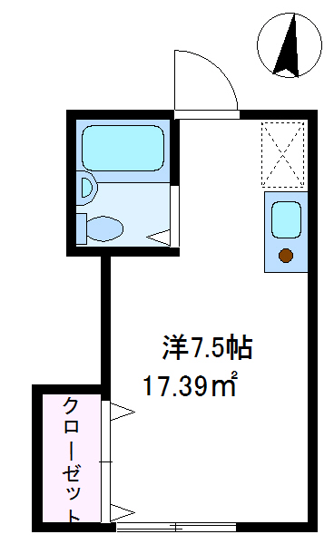 東京都杉並区南荻窪１（アパート）の賃貸物件の間取り