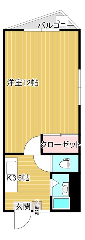 マイムビル2の間取り