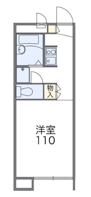 高松市木太町のアパートの間取り