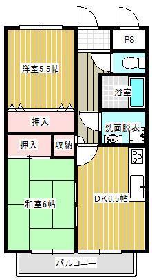 サンセール新居の間取り