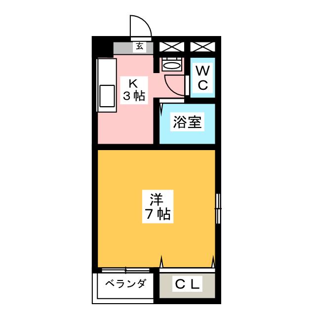 ヴィラコンテッサ伝馬町の間取り