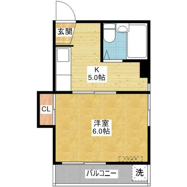 第33プロスパー志賀本通の間取り