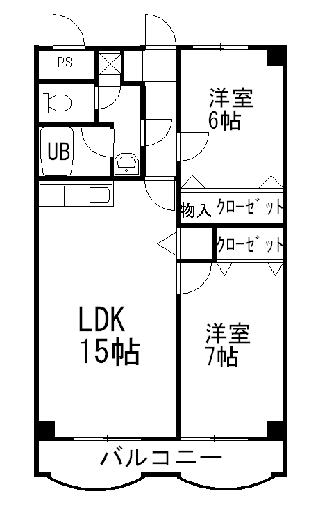 【ベルエポックフジカの間取り】