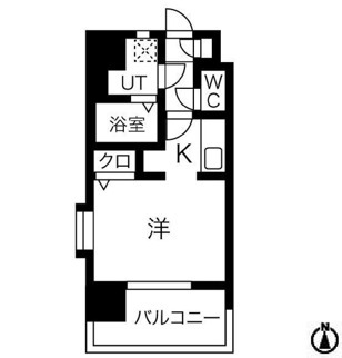 メイクス博多石城の間取り